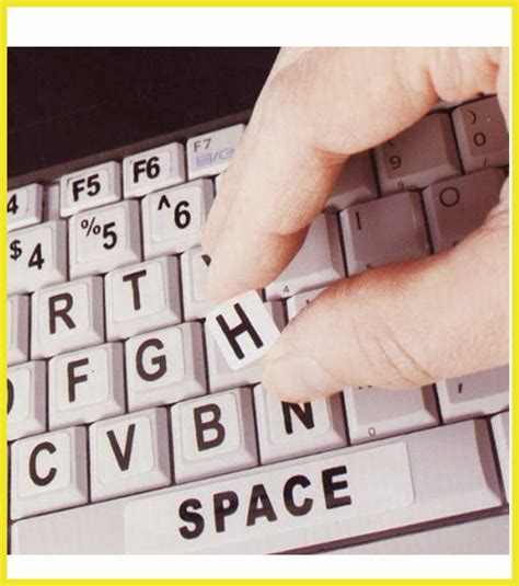 Large Print Keyboard Stickers – Canadian Assistive Technologies Ltd.