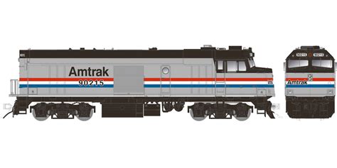 Rapido HO Amtrak NPCU Cabbage F40PH Phase III #90219 DC/Silent - 81003 ...