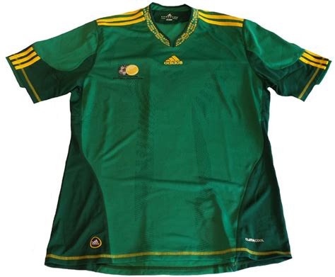 ADIDAS SOUTH AFRICA 2010 AWAY JERSEY GREEN - Soccer Plus