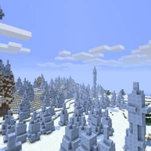 1402364920: Ice Spikes Biome | Minecraft PE Seeds