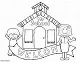 Welcome To Kindergarten 2 coloring Page sketch template