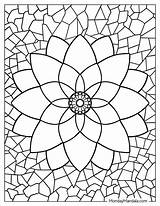 22 Mosaic Coloring Pages Free PDF Printables sketch template