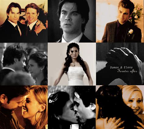 DELENA'S WEDDING! - Damon & Elena Fan Art (26276932) - Fanpop