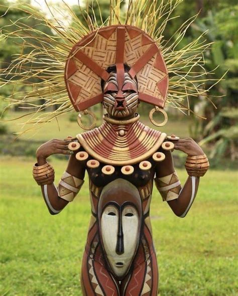 Pin on ABORIGINE. Faces | Body painting festival, African art, African ...