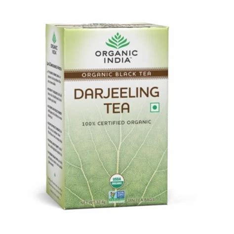 Organic India Darjeeling Tea 18 TB at Rs 175/pack | दार्जिलिंग टी in Jaipur | ID: 16498213373