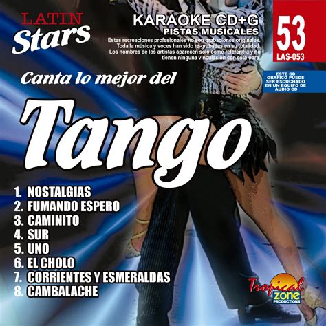 Karaoke Latin Stars 053 Tangos - Walmart.com