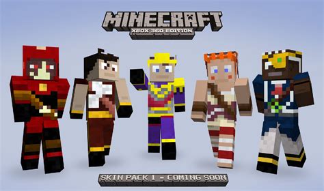 Minecraft Skin Pack 1 full list revealed – XBLAFans