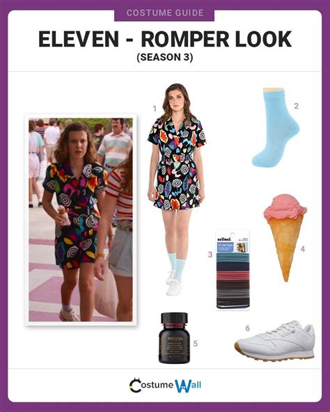 Dress Like Eleven – Romper Look (Season 3) | Stranger things outfit, Stranger things costume ...