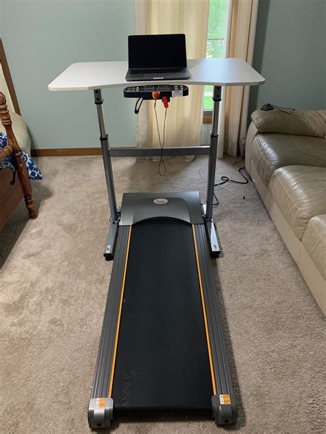 Sunny Health & Fitness Treadmill Desk review: Get fit while you work ...