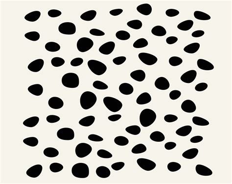 Printable Dalmatian Spots