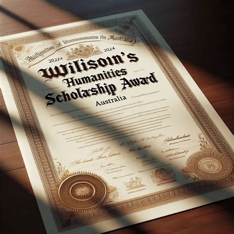 $3,074 Wilson’s Humanities Scholarship Award in Australia, 2024 ...