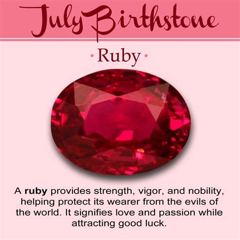 July Birthstone – Ruby Meaning And History With Images | Oppidan Library