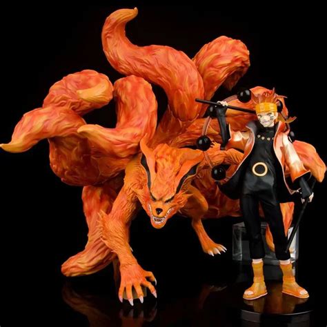 Naruto Action Figure GK Statue 31cm Kurama Rikudousennin Modo Uzumaki Toys|Action Figures ...