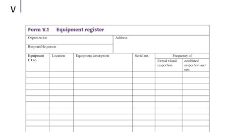 Pat Testing Record Sheet Template | DocTemplates