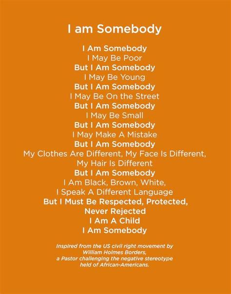 i am somebody poem - Google Search | Black history poems, Responsive ...