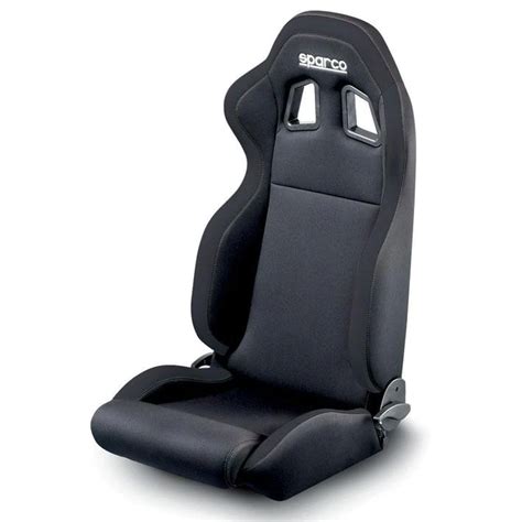 Sparco R100 Seat Black Vinyl Version 2 | FI Performance