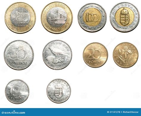 Hungarian Forint Coins Royalty Free Stock Photos - Image: 31141278