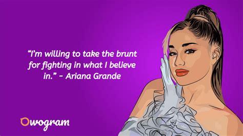 30 Inspirational Ariana Grande Quotes & Sayings - Owogram