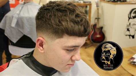 Textured Crop w/ Bull & Co Barbershop - YouTube