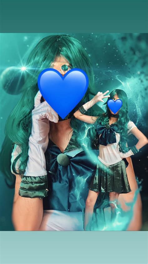 COSPLAY SAILOR NEPTUNE, Women's Fashion, Dresses & Sets, Sets or Coordinates on Carousell