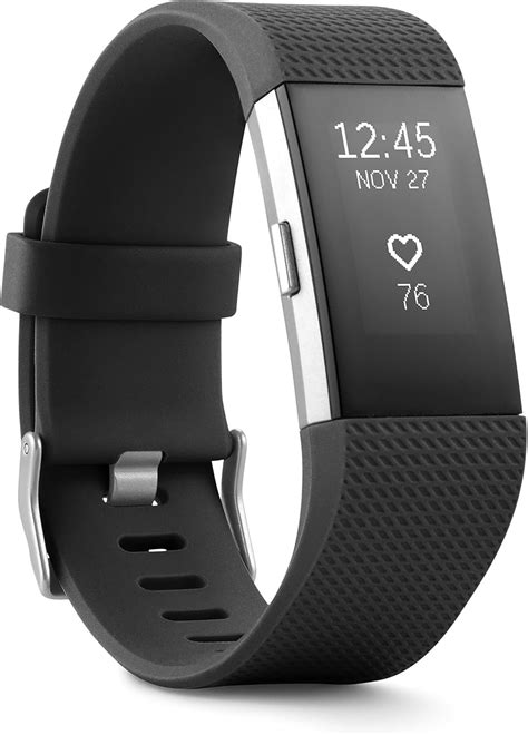 Amazon.co.jp： Fitbit Charge 2 Heart Rate + Fitness Wristband (SMALL ...