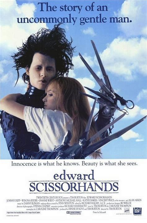 'Edward Scissorhands' Poster - Edward Scissorhands Photo (16068614 ...