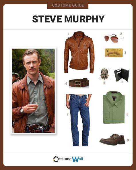 Dress Like Steve Murphy Costume | Halloween and Cosplay Guides