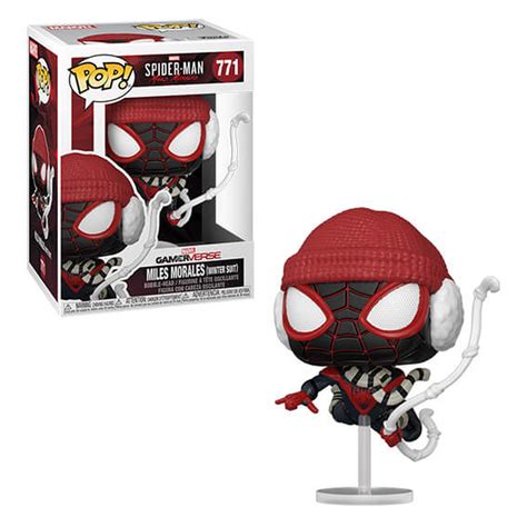 Funko POP! Games: Miles Morales - Winter Suit - Vaulted Collectibles