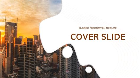 Cover Slide Business PowerPoint Template - SlideBazaar