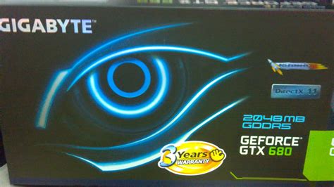 GIGABYTE GeForce GTX 680 Pictured