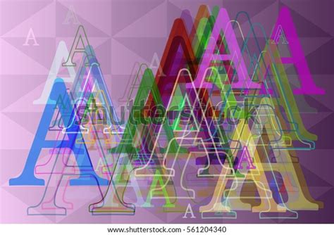 Text Alphabet Art Vector Stock Vector (Royalty Free) 561204340 | Shutterstock