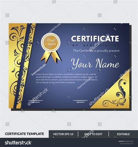 Cool Certificate Design