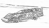 Late Model Race Car Coloring Pages sketch template