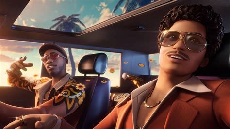 Bruno Mars and Anderson .Paak Comes To Fortnite