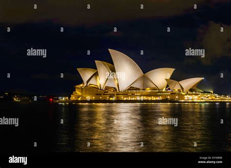 The Sydney Opera House at night, Australia Stock Photo - Alamy