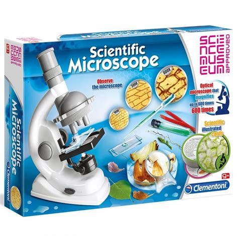 Clementoni Scientific Microscope Kit - Kids Creativity from Crafty Arts UK