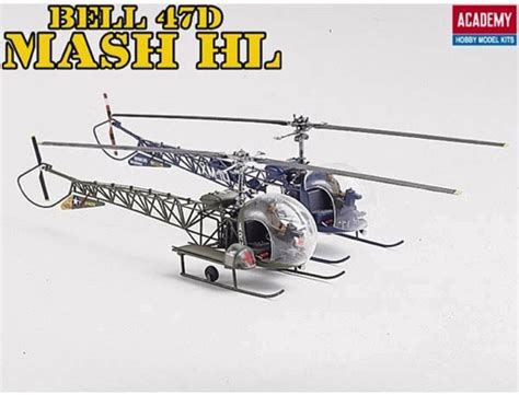 Scalehobbyist.com: Bell 47-D Mash Helicopter by Academy Models