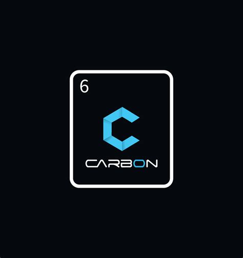 Carbon Modern Unique Simple Logo Design 5976800 Vector Art at Vecteezy