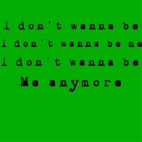 I don't wanna be me. Type o negative. | Type o negative lyrics, Type o ...