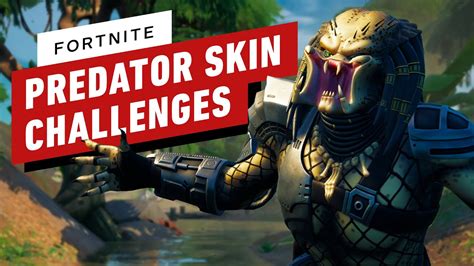 Fortnite: How To Complete Predator Skin Challenges - YouTube