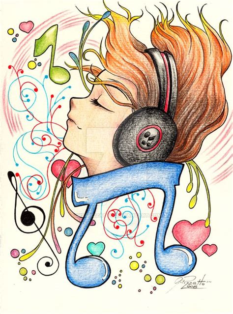 Music by GisaPizzatto on DeviantArt | Musica para dibujar, Cómo dibujar ...