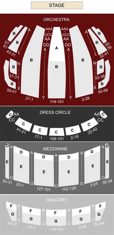 Boston Opera House, Boston, MA - Seating Chart & Stage - Boston Theater