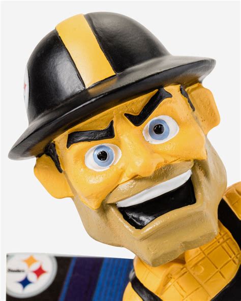 Steely McBeam Pittsburgh Steelers Thanksgiving Mascot Bobblehead FOCO