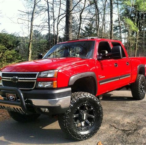 Red lifted Chevy Silverado truck – ℛℰ℘i ℕnℰD by Averson Automotive Gro ...