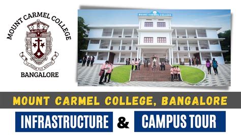 Mount Carmel College, Bangalore | Infrastructure & Campus Tour | Direct Admission 2022 - YouTube