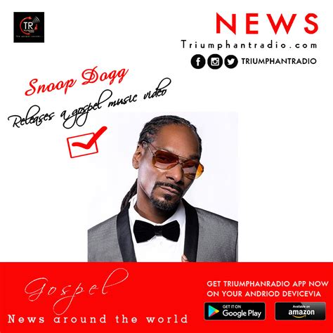 NEWS/Music: Snoop Dogg Releases First Music Video for Gospel Album ...