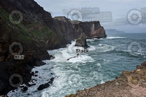 Stack. Ponta de Sao Lourenco. Madeira. Portugal - Stack - Erosion phenomena - Rocks and ...