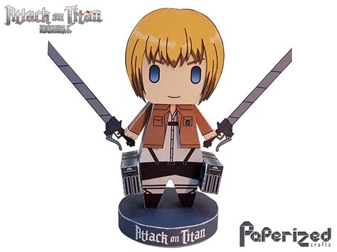 Attack on Titan: Armin Arlert Paperized | Paperized Crafts