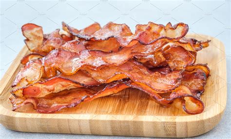 Bacon strips | Food Images ~ Creative Market