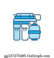 5 Reverse Osmosis System Vector Concept Colored Icon Clip Art | Royalty ...